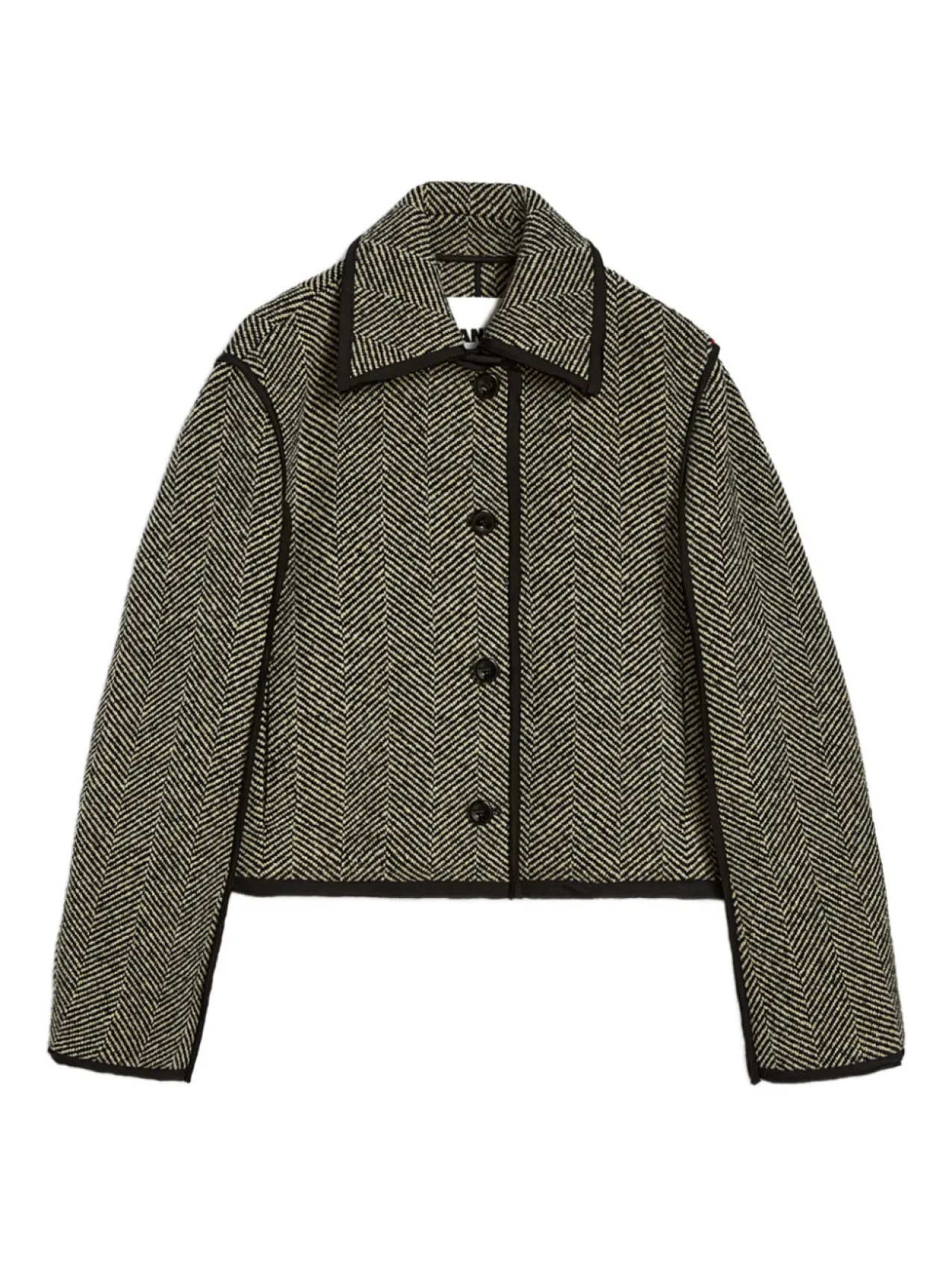 

Jil Sander пиджак в елочку, серый