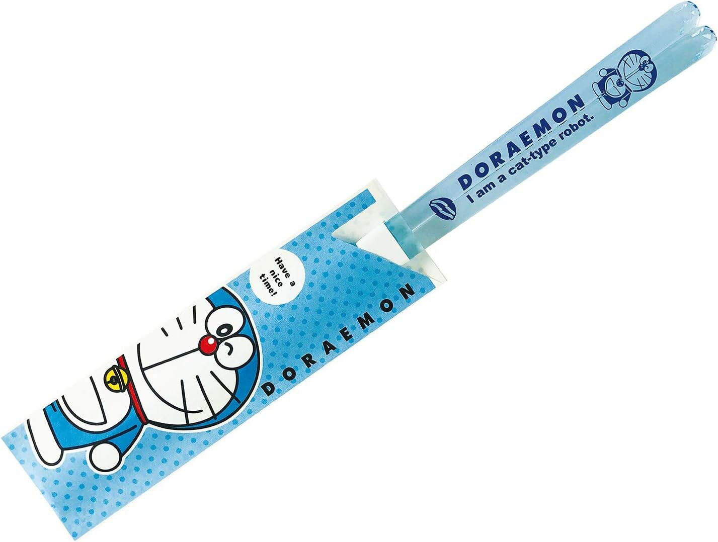 

Doraemon Friends 491511 Doraemon Прозрачные палочки для еды Голубые Kaneshotouki, Lightblue