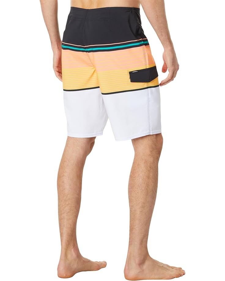 

Шорты для плавания O'Neill Lennox Stripe 21" Boardshorts, коралловый