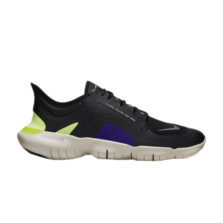 

Кроссовки Free RN 5.0 Shield 'Black Voltage Purple', черный