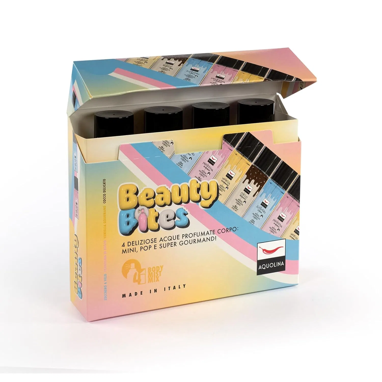 Набор спреев для тела AQUOLINA BEAUTY BITES 4x50 мл Aquolina — фото 2