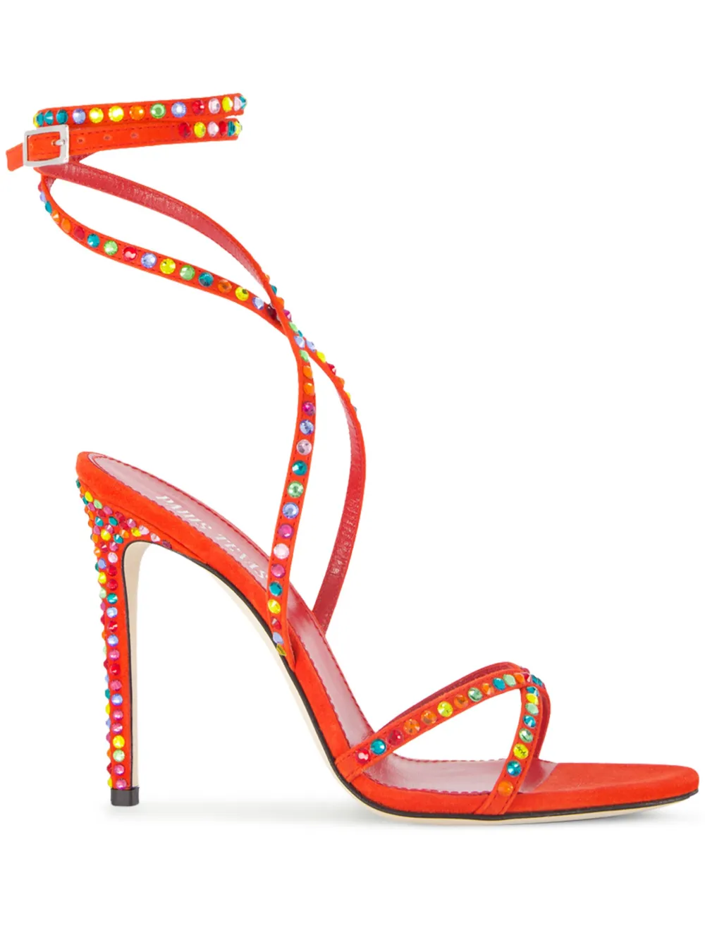 Босоножки Holly Zoe 115 Paris Texas, красный