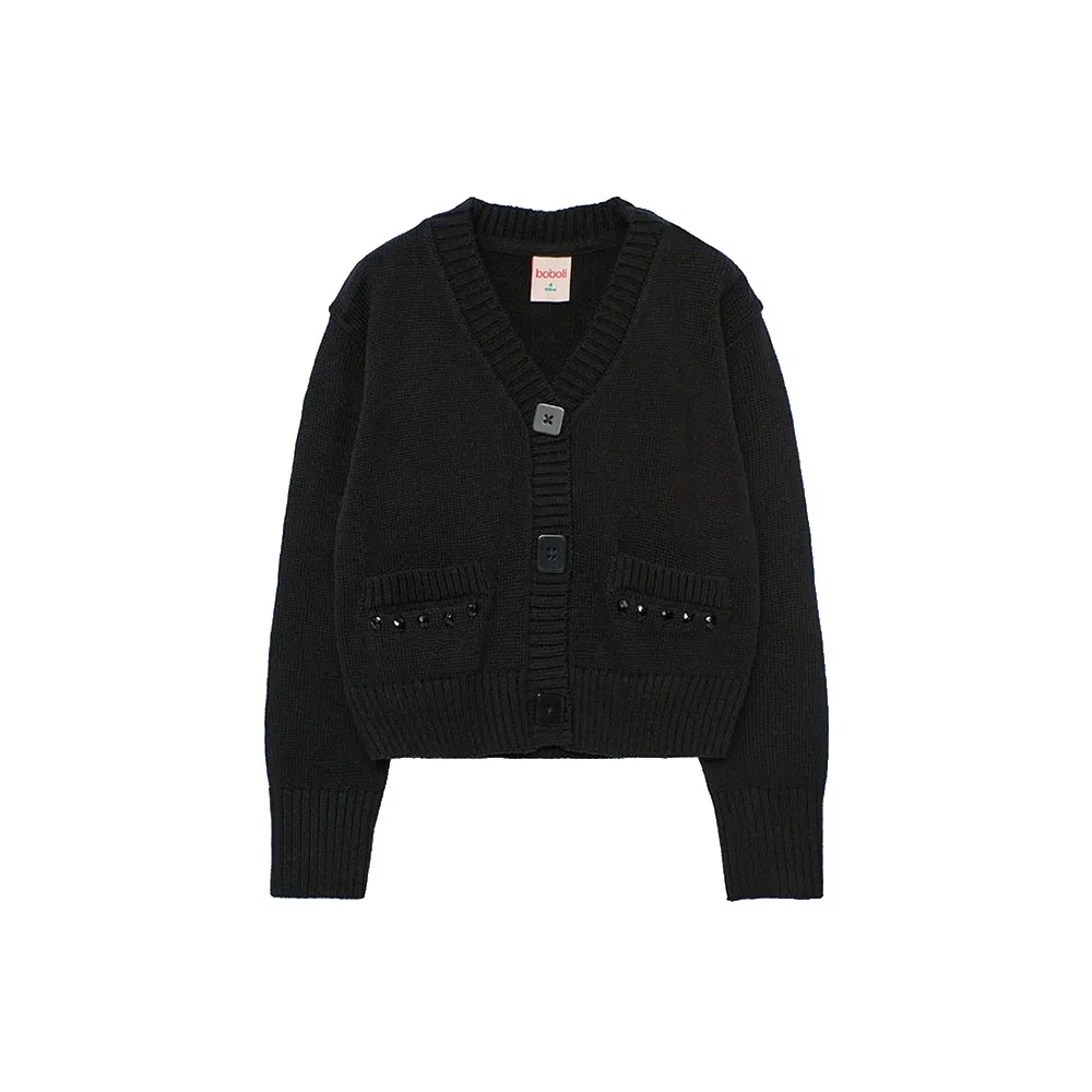 

Куртка Boboli Knitwear, черный