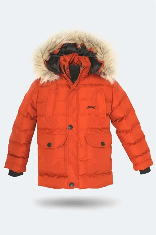 Детское пальто для девочек с длинным рукавом Slazenger, Orange