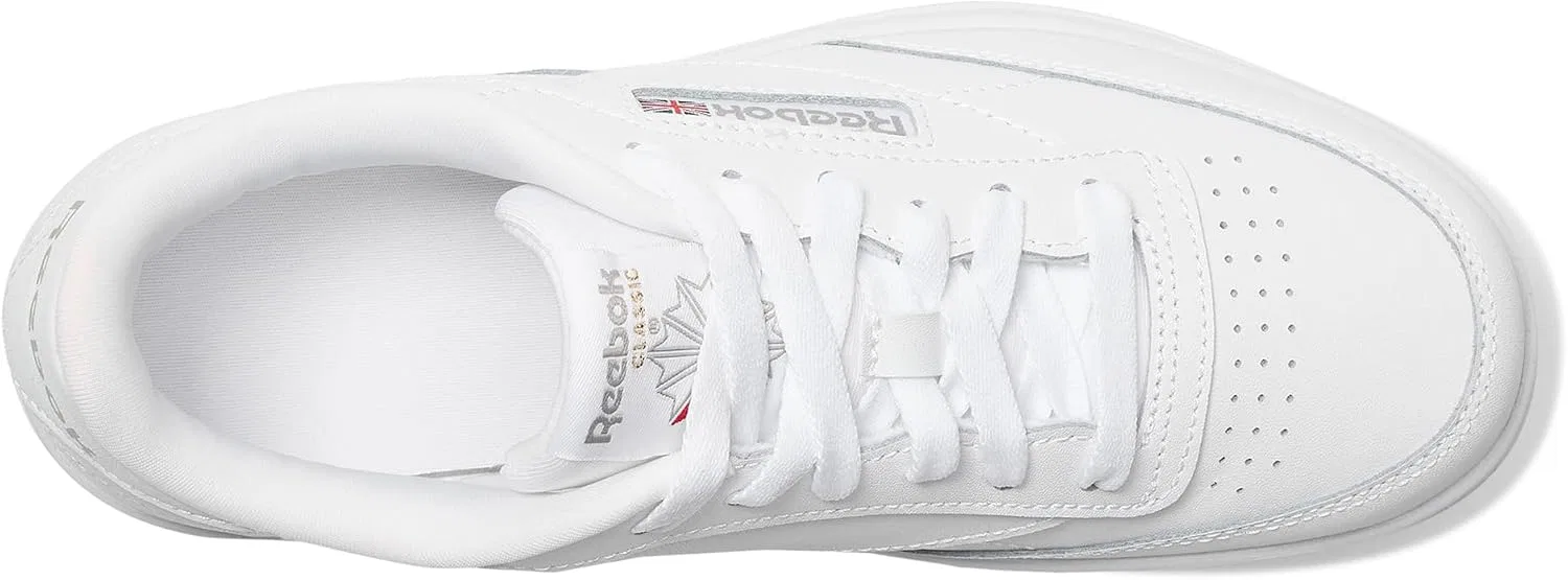 Детские кроссовки для девочек Club C Double Reebok, White — фото 2