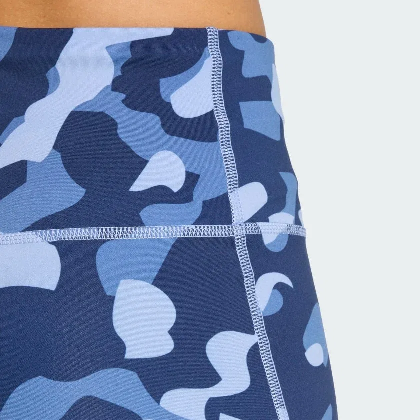 Женские шорты для волейбола с камуфляжным принтом adidas, Chalk Blue / Crew Blue / Team Navy — фото 4