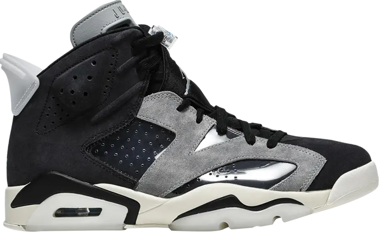 

Кроссовки Wmns Air Jordan 6 Retro Tech Chrome Sample, серый