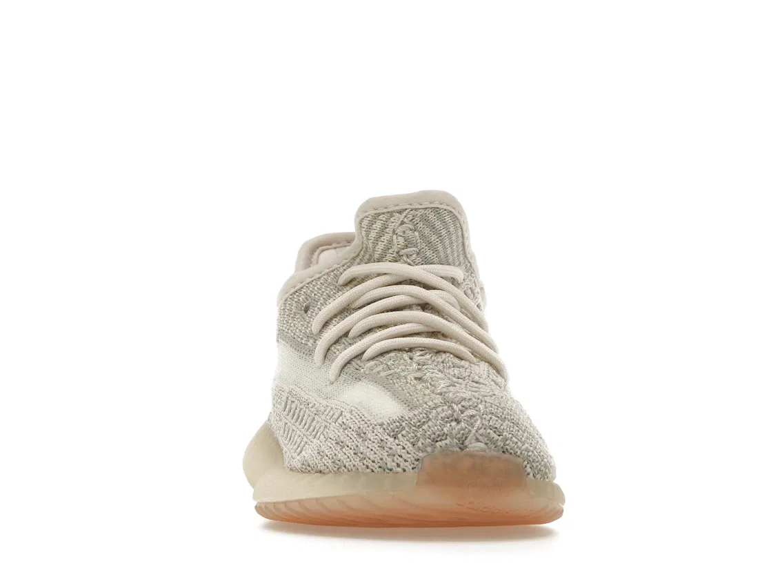Детские кроссовки с носковой конструкцией Adidas Yeezy Boost 350 V2, Citrin Citrin Citrin — фото 2