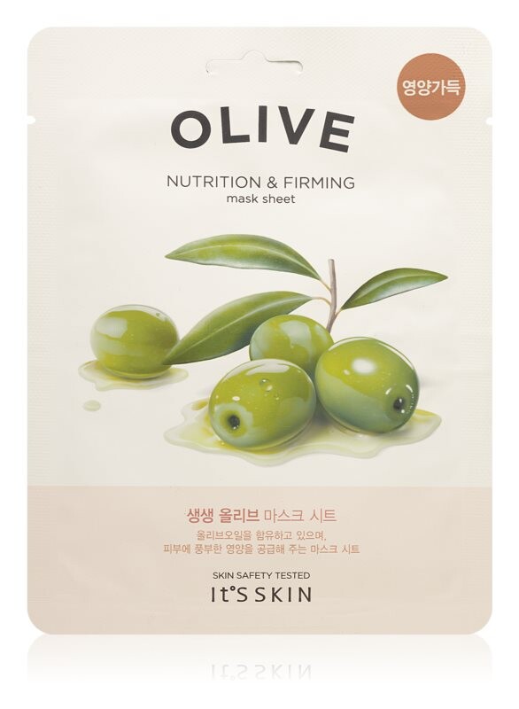 

Питательная тканевая маска с экстрактом оливы It´s Skin The Fresh Mask Olive