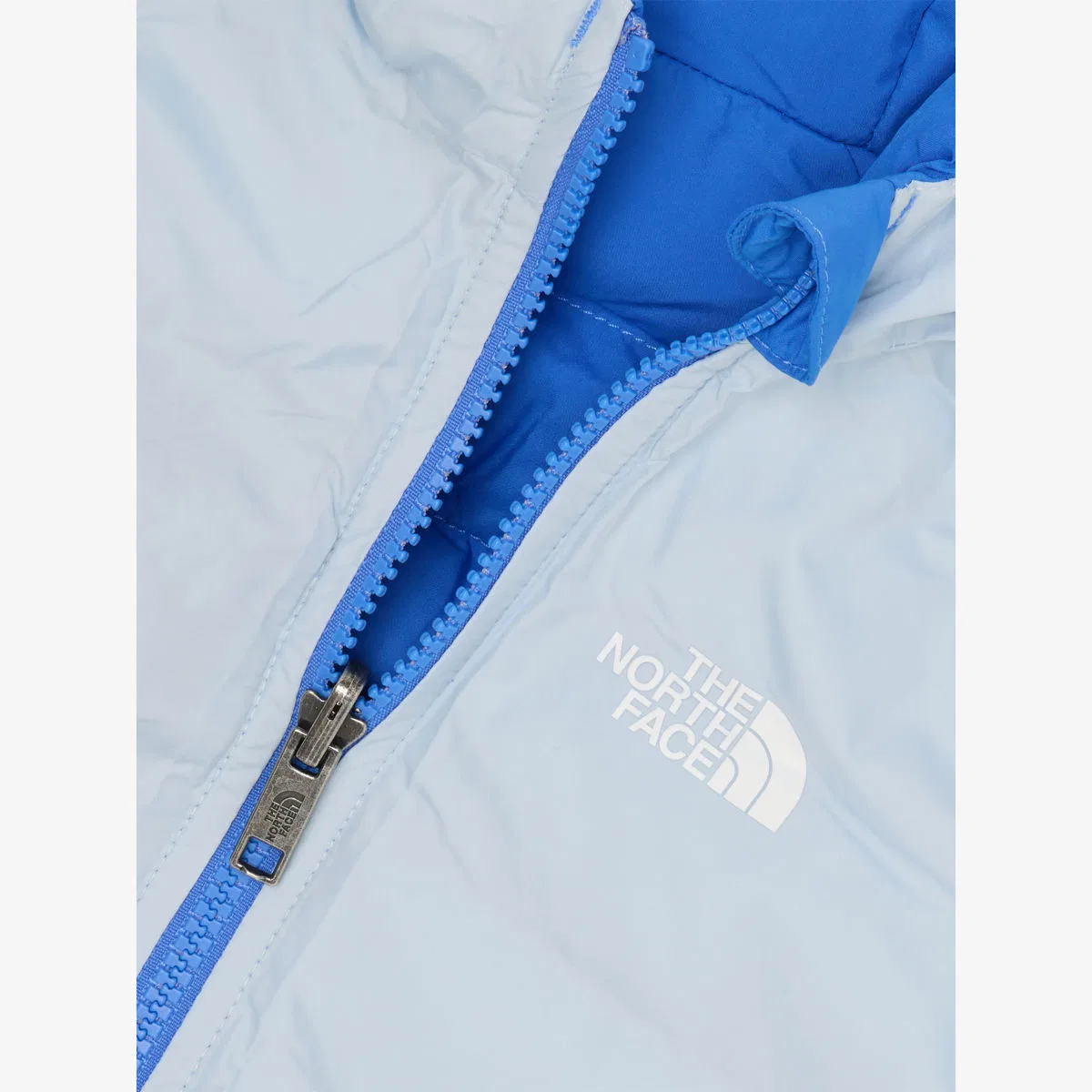 Двусторонняя пуховая куртка Perrito The North Face, синий — фото 4