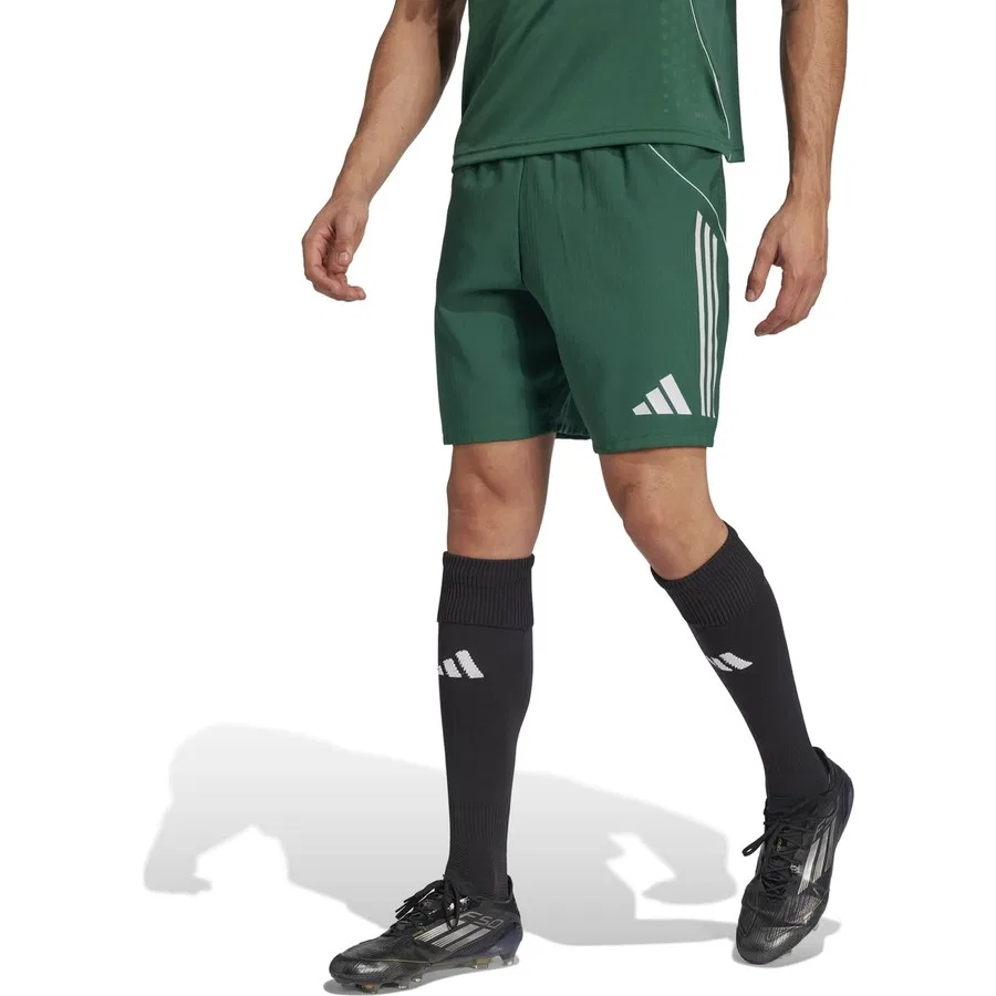 Спортивные шорты с принтом TIRO25 C M SHOM adidas, Зеленый