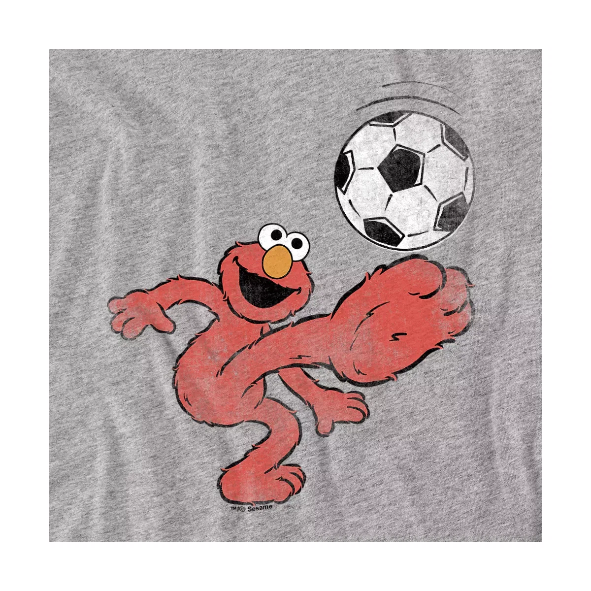 Детское боди с коротким рукавом Sesame Street, Athletic Heather — фото 2