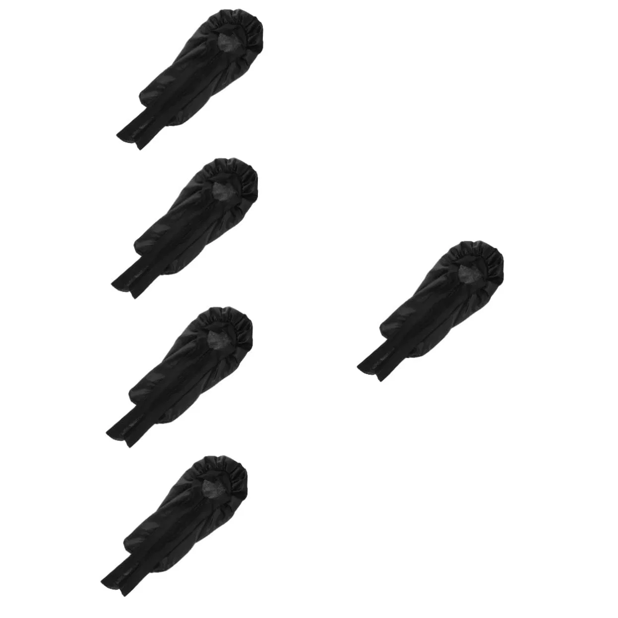 Шапочка для душа Satin, 5 шт, ABOOFAN, Schwarz