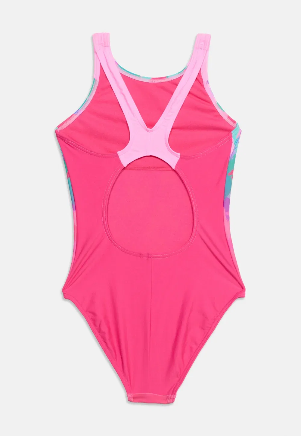 Купальник с принтом в стиле пульсэкбэк Speedo, Blush Pink — фото 2