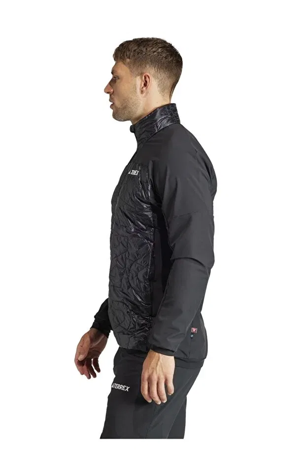 Мужское пальто с воротником-стойкой Terrex Coat Adidas, Black — фото 3