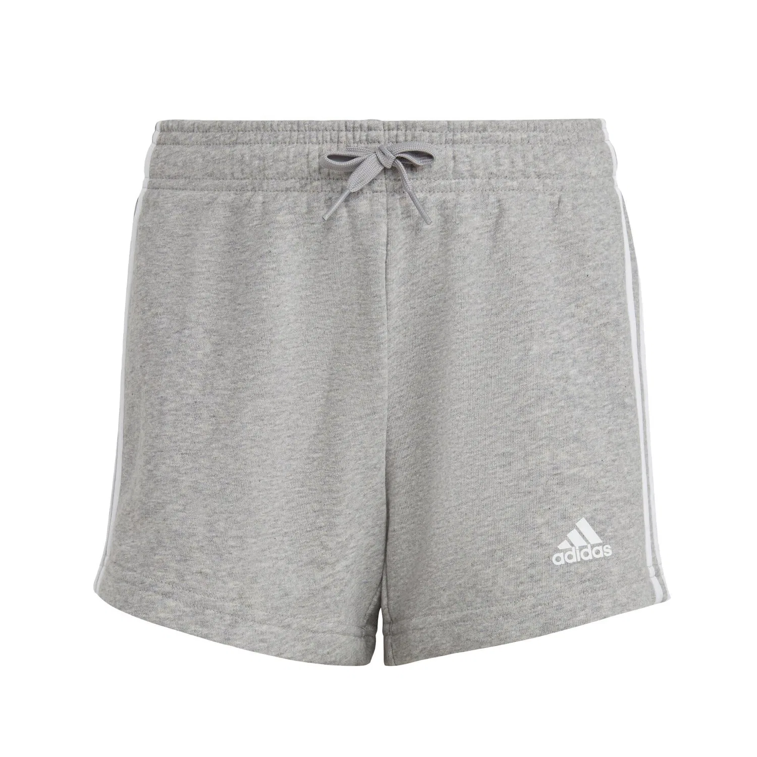 Детские шорты с эластичным поясом Essentials 3-Streifen Adidas, Grau Weiss
