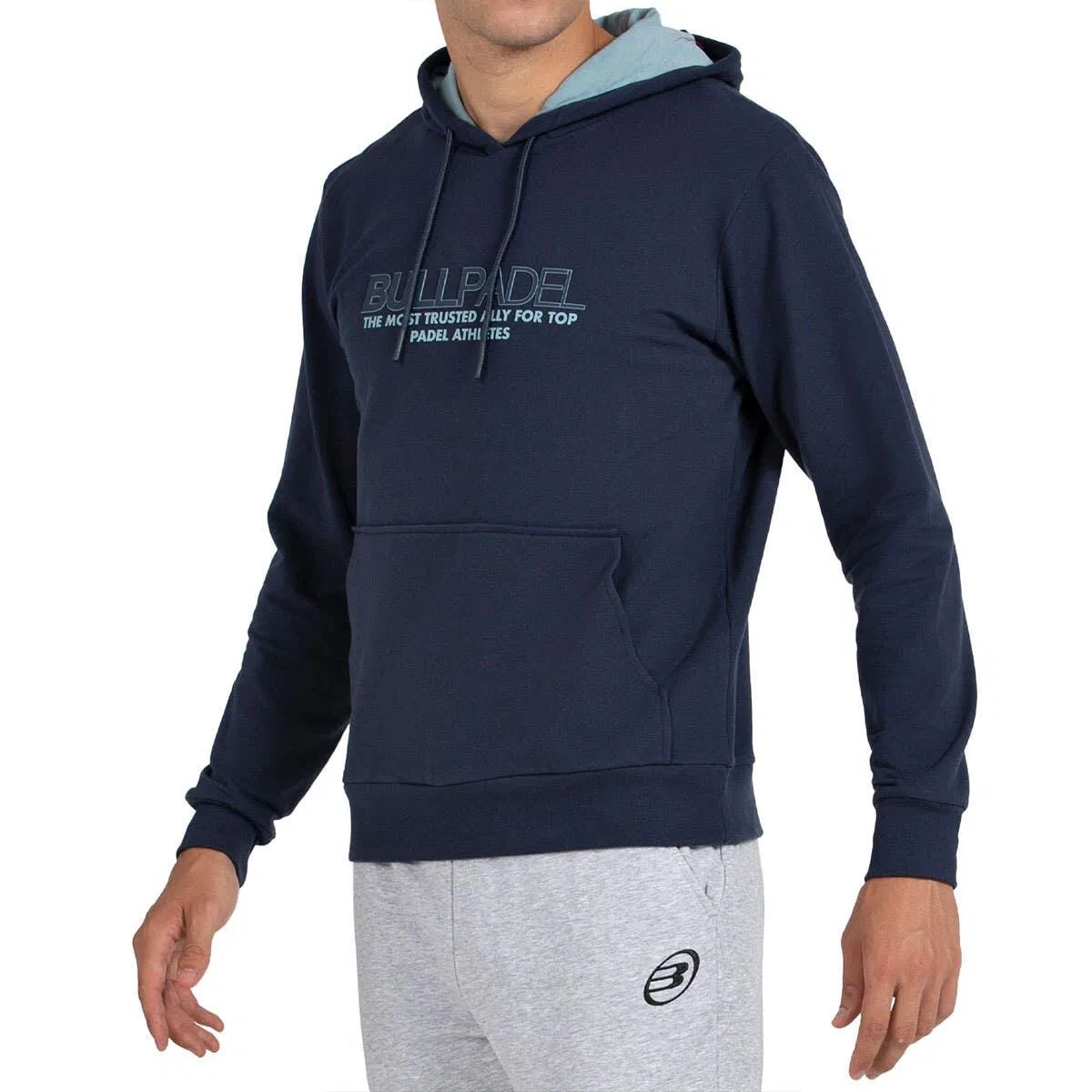 Детское худи с капюшоном Bullpadel, цвета Dark Blue — фото 3