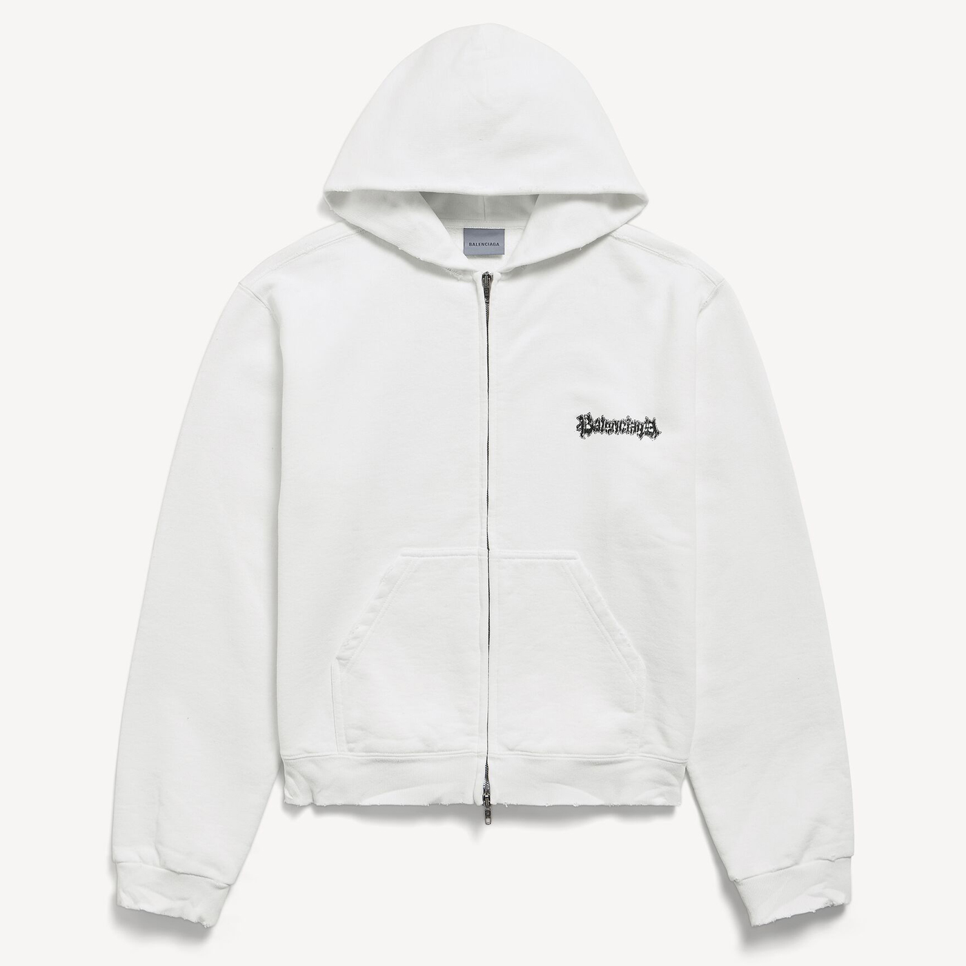 Толстовка Salon De Couture Regular Fit Zip-up, белый