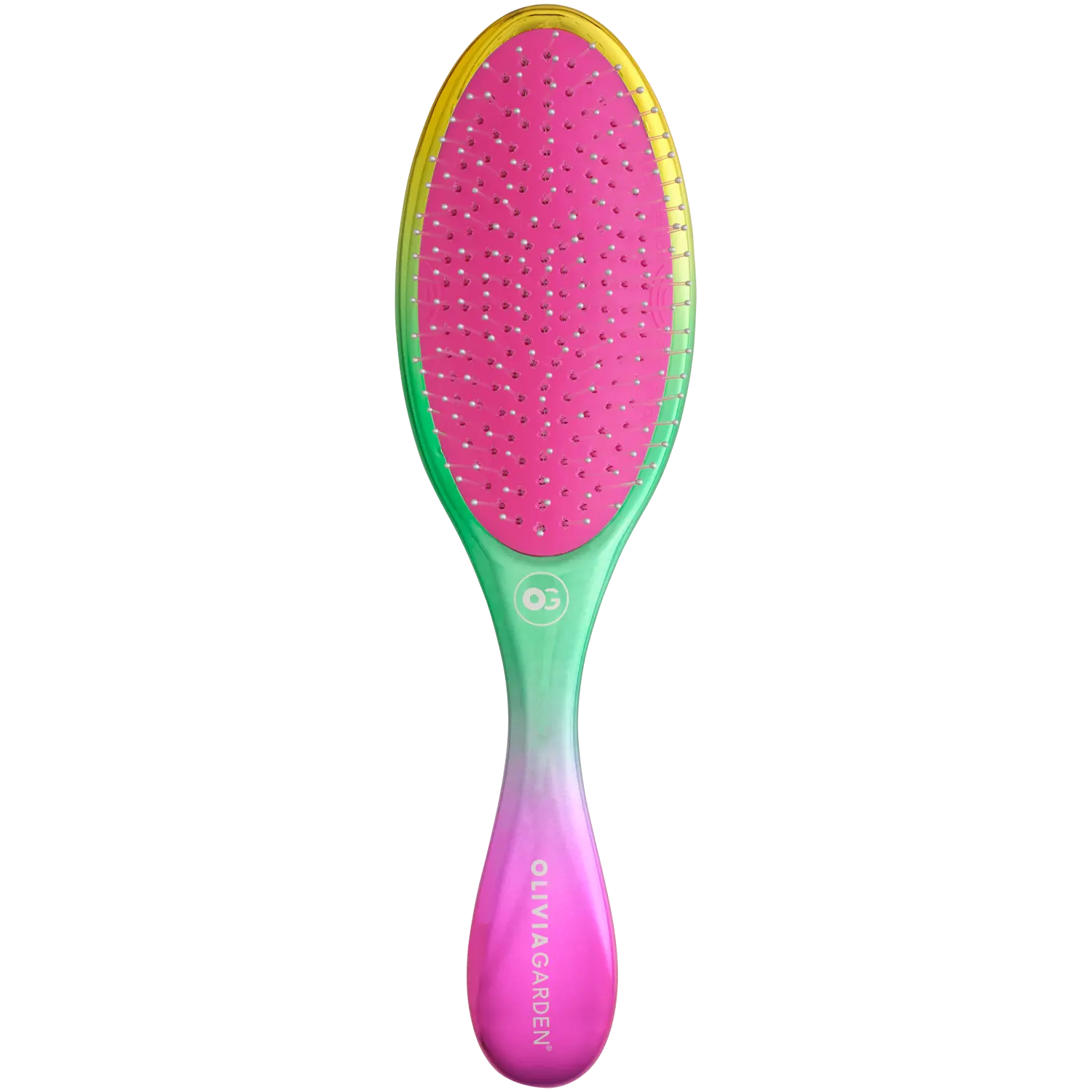 

Olivia Garden Aurora Rose Fine розовая расческа, 1 шт.