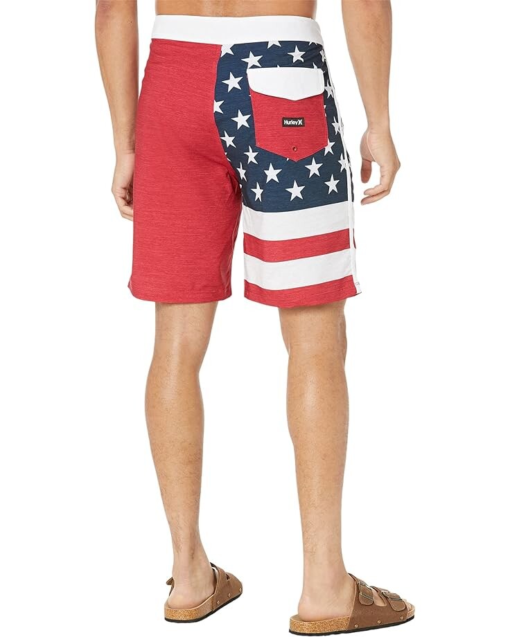 

Шорты для плавания Hurley 20" Patriot Boardshorts, цвет Gym Red 1