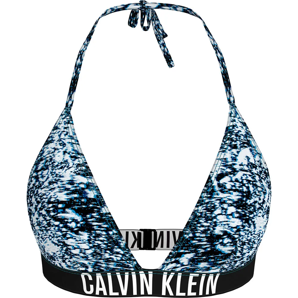 

Топ бикини Calvin Klein KW0KW02854 Triangle, синий