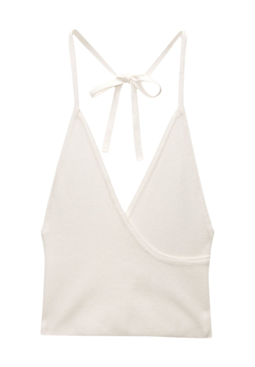 

Топ HALTERNECK PULL&BEAR, бежевый
