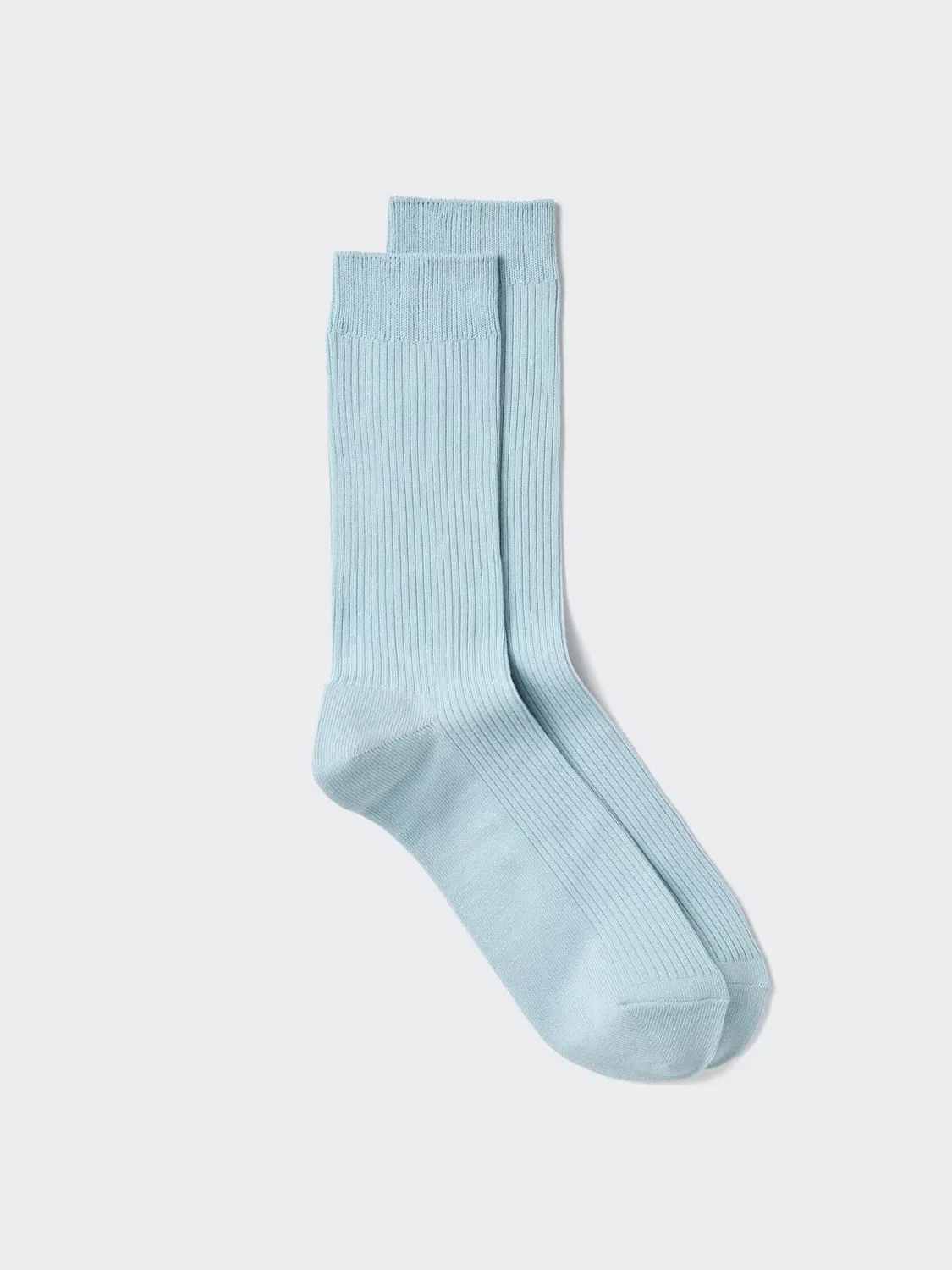 Носки Uniqlo, многоупаковка, разноцветные, светло-голубой