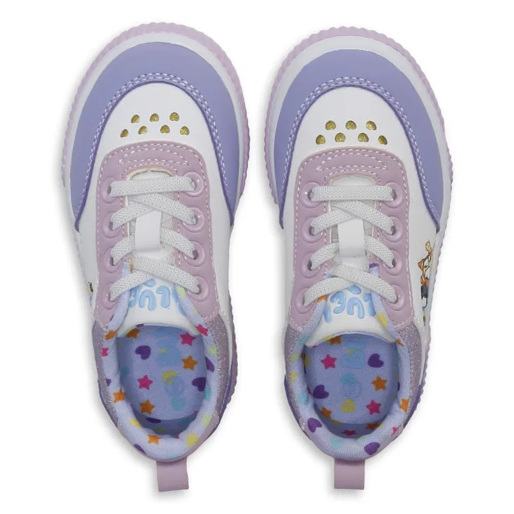 Детские синие кроссовки для малышей Bluey, Pink Multi — фото 4