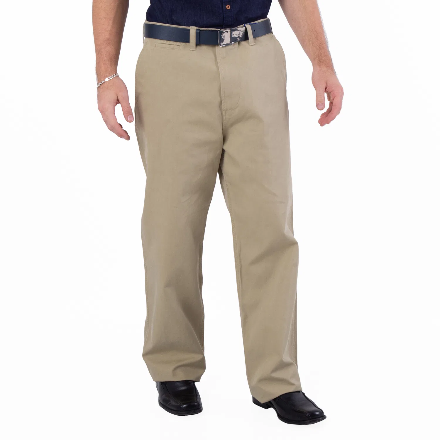 Брюки чинос из двустороннего хлопка Double-Faced Cotton Chinos Burberry, Hunter — фото 2