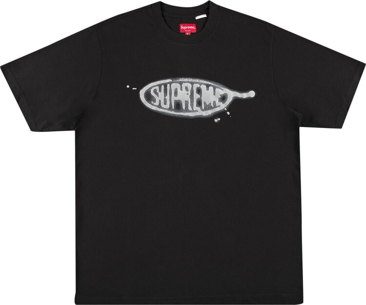

Футболка Supreme Ink Blot Short-Sleeve Top 'Black', черный