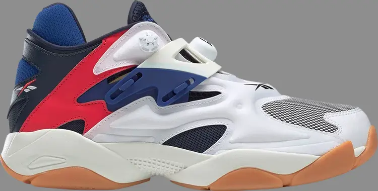 

Кроссовки pump court 'chalk' Reebok, белый