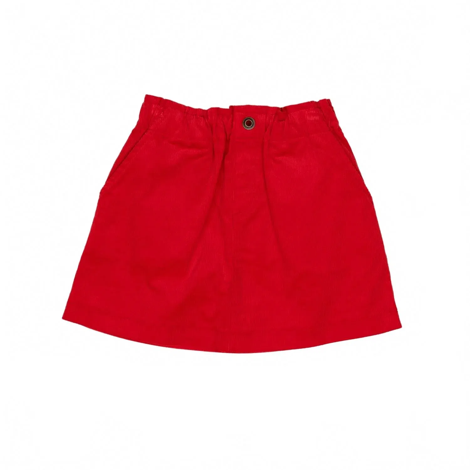 Детская юбка из рубчатого вельвета THE OAKS APPAREL, Red Cord — фото 2