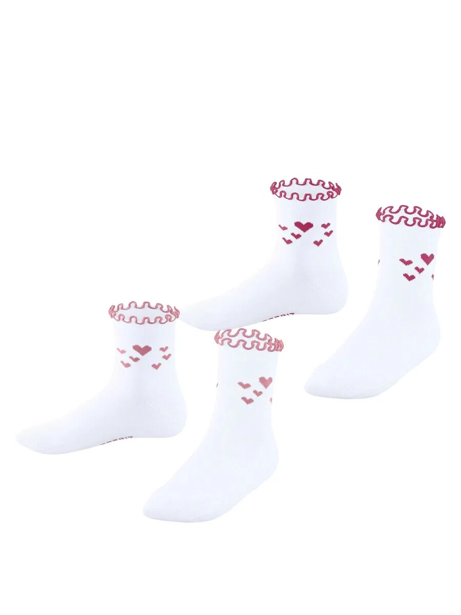 Набор носков ESPRIT «Lovely Heart» (2 пары) разных цветов