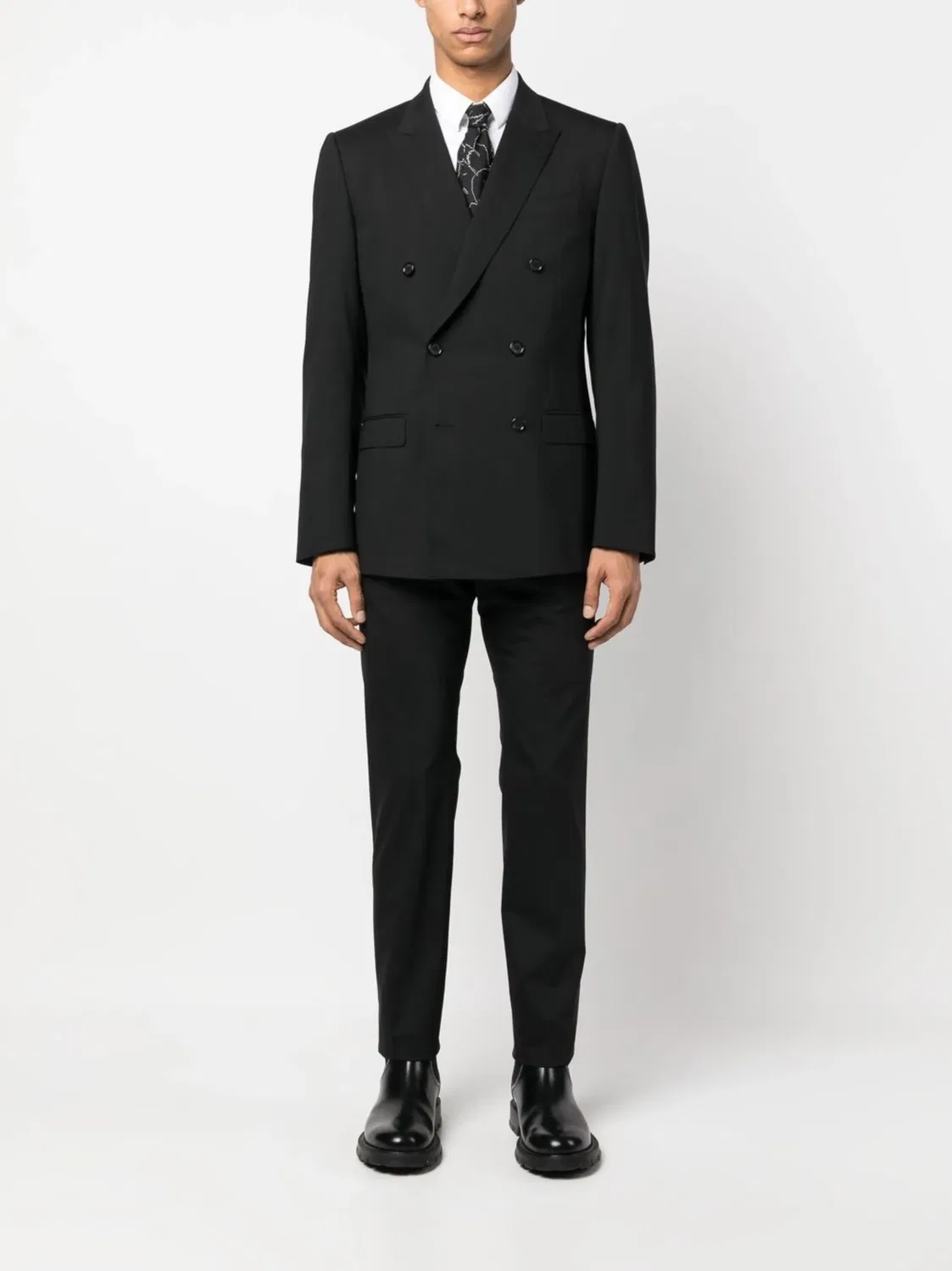Dolce & Gabbana Костюм Martini-fit черный — фото 3