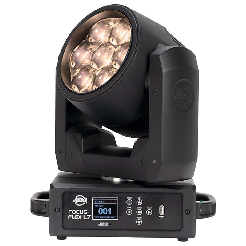 

Американский DJ FOCUS-FLEX-L7 Светильник с подвижной головкой American DJ American DJ FOCUS-FLEX-L7 Moving Head Luminaire