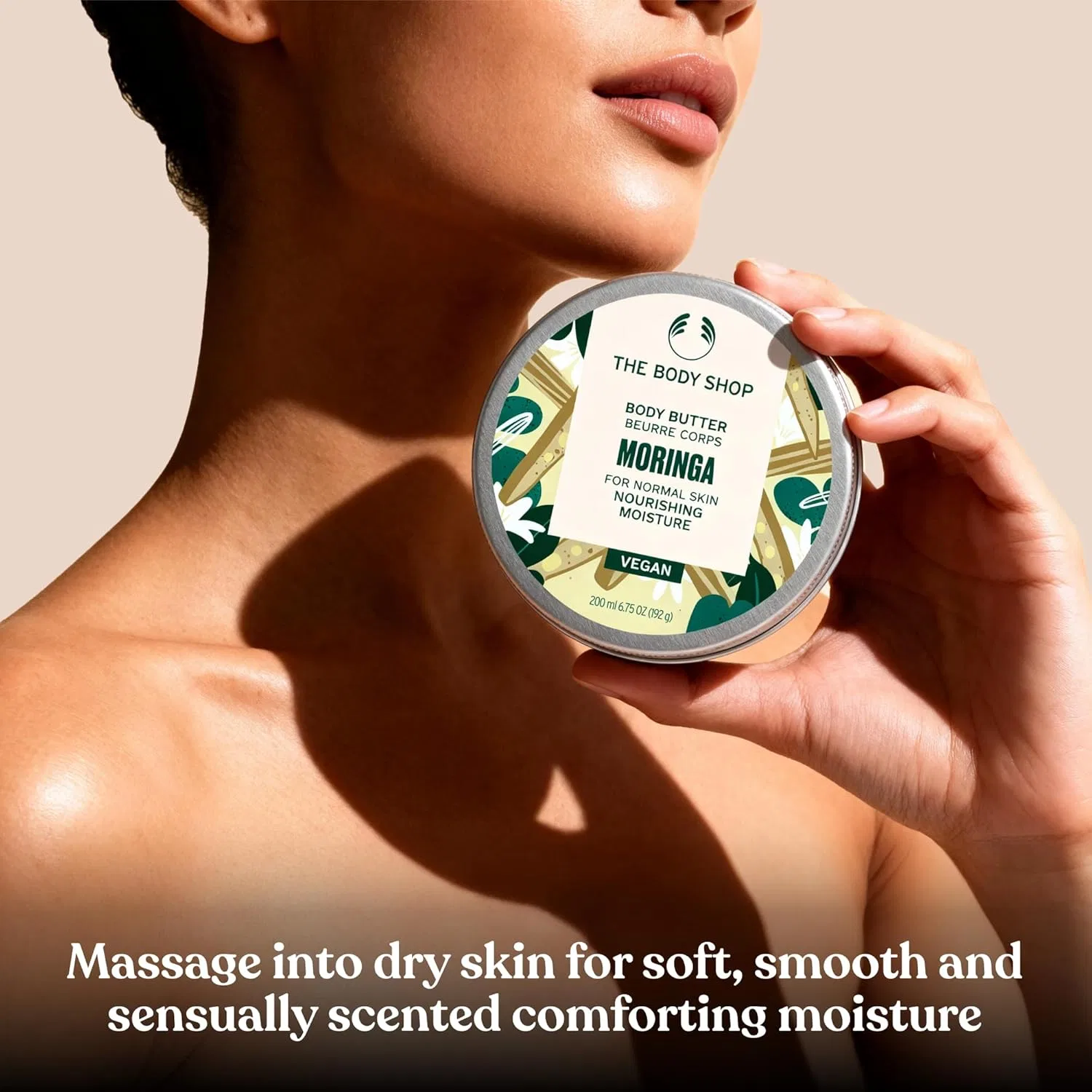 Масло для тела Moringa Body Butter, The Body Shop, 200 мл — фото 4
