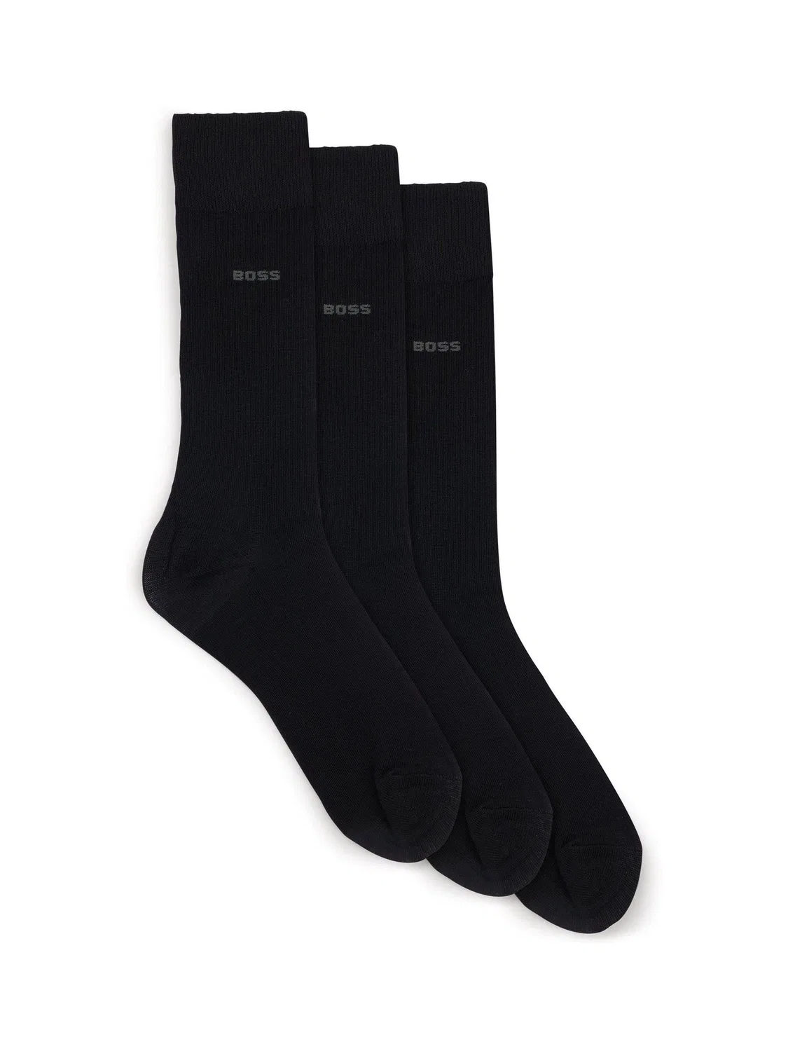 Носки 3 пары BOSS Black Logo, черный