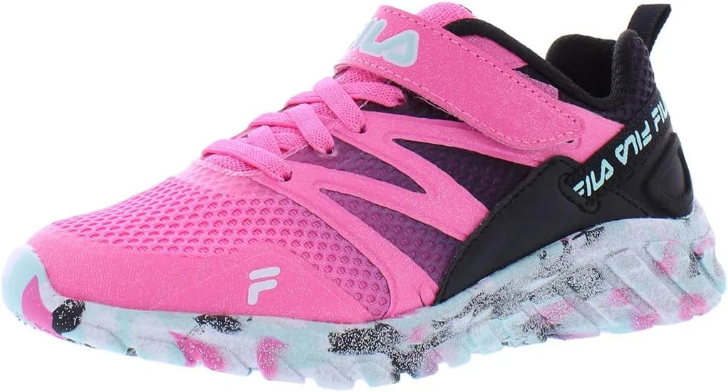 Детские кроссовки для девочек Cryptonic 7 Strap Mashup Fila, Fuchsia/Black-Pink