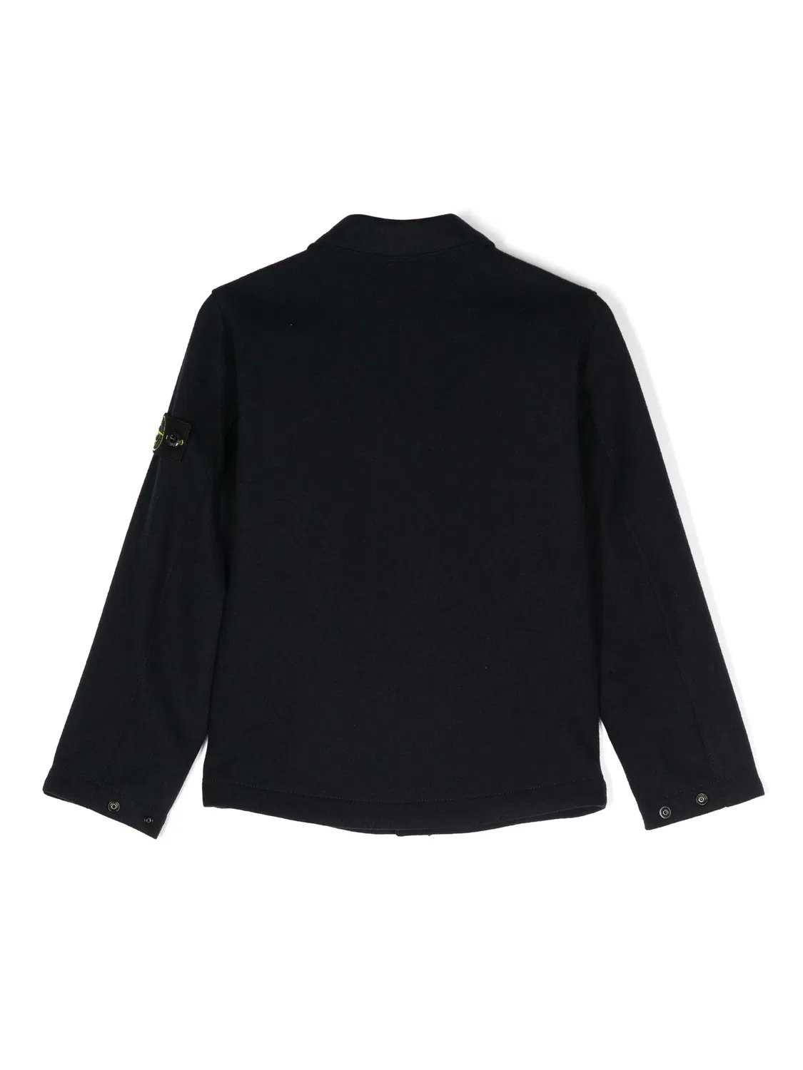 Stone Island Рубашка с эмблемой компаса темно-синего цвета — фото 3