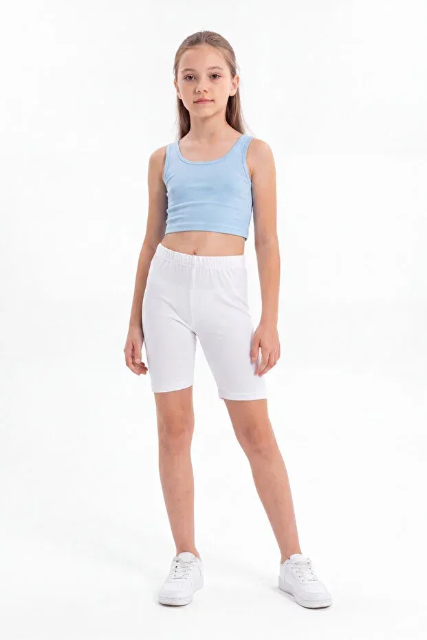Детские леггинсы для девочек хлопковые Basic Arma Yıldız, White