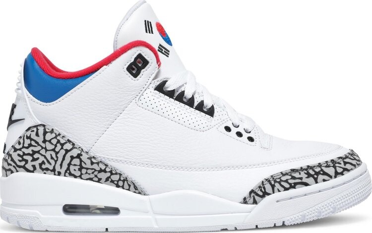 Кроссовки Wmns Air Jordan 3 Retro NRG Seoul, белый