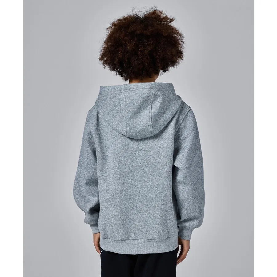 Худи с капюшоном из футера Sportswear Club Fleece Nike, Серый — фото 4