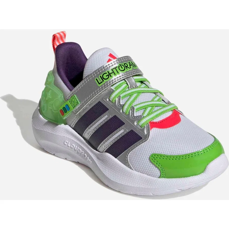 Детские спортивные кроссовки с принтом Pixar Toy Story Lightorama adidas, Белый — фото 4
