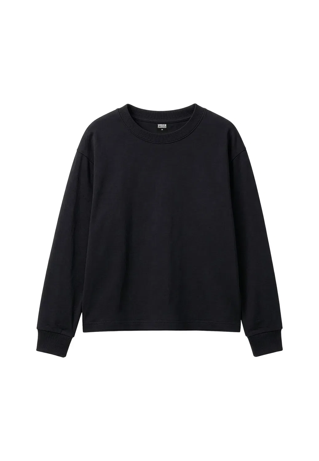 Унисекс - футболка с длинными рукавами Urban Classics, Black