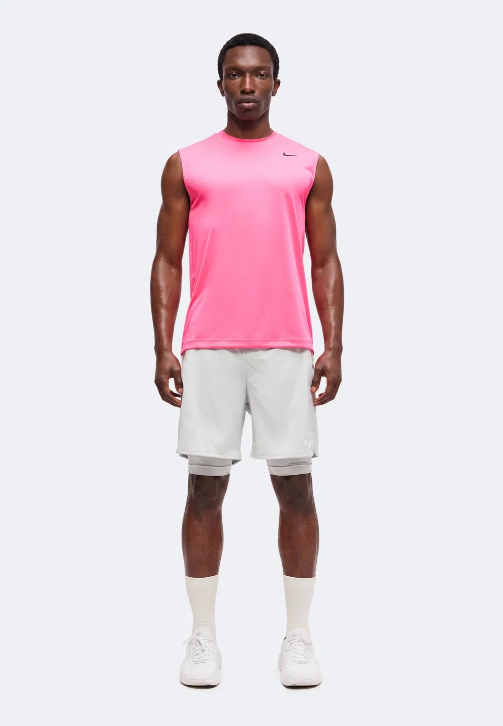 Tee flex - top Nike Performance, Hyper Pink/Black — фото 2