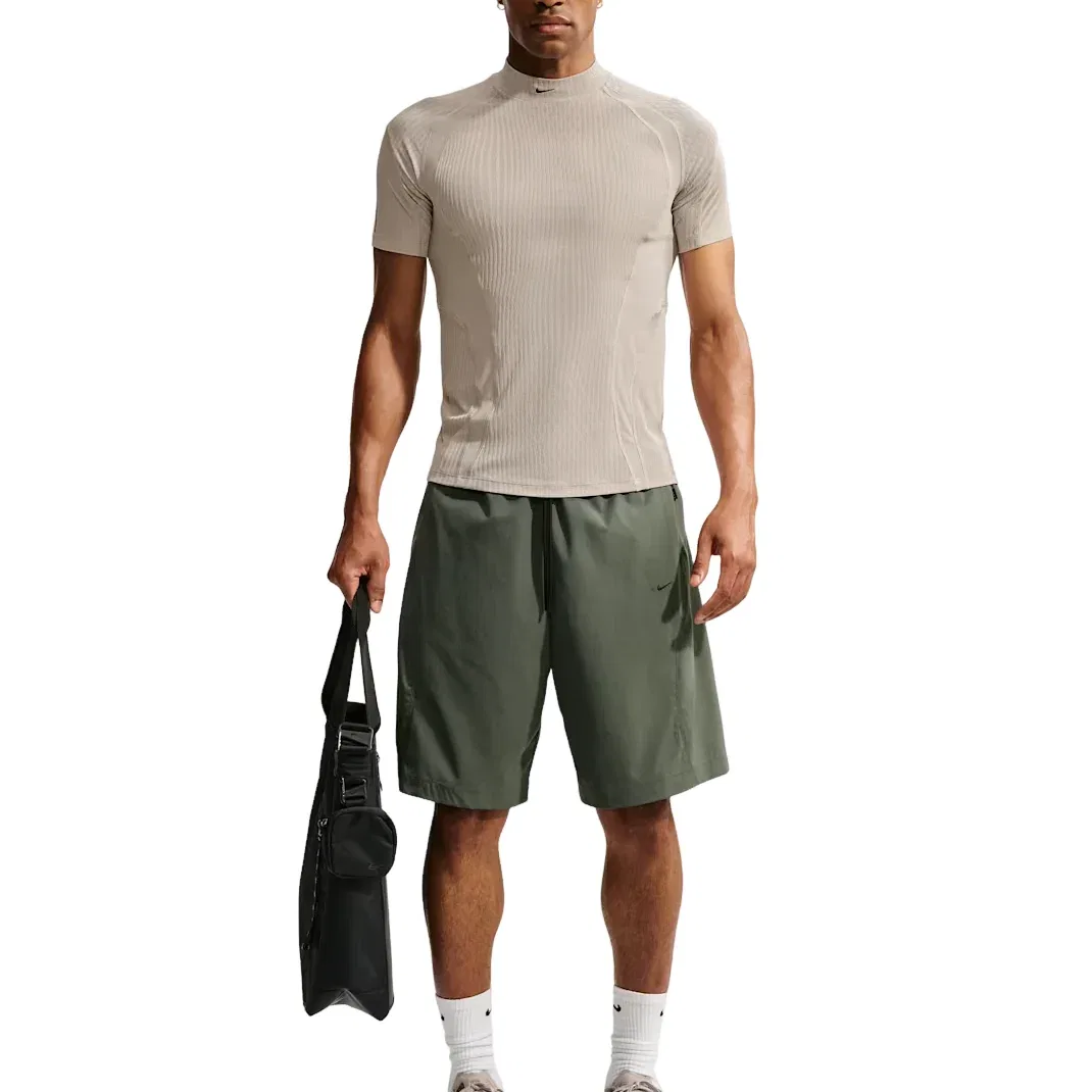 Мужская футболка Tech Dri-FIT ADV T-Shirt 'College Grey Black' Nike, College Grey/Black — фото 4