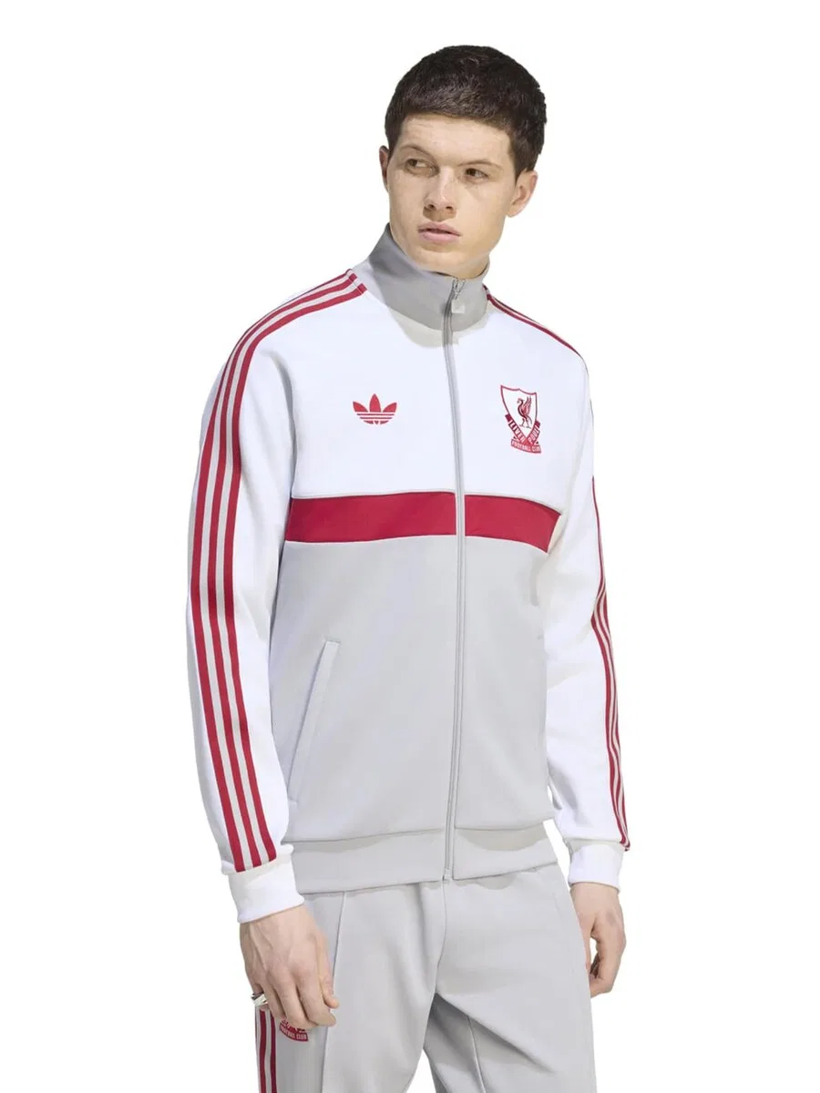 Тренировочная куртка ADIDAS PERFORMANCE 'LFC OG' белого цвета — фото 2