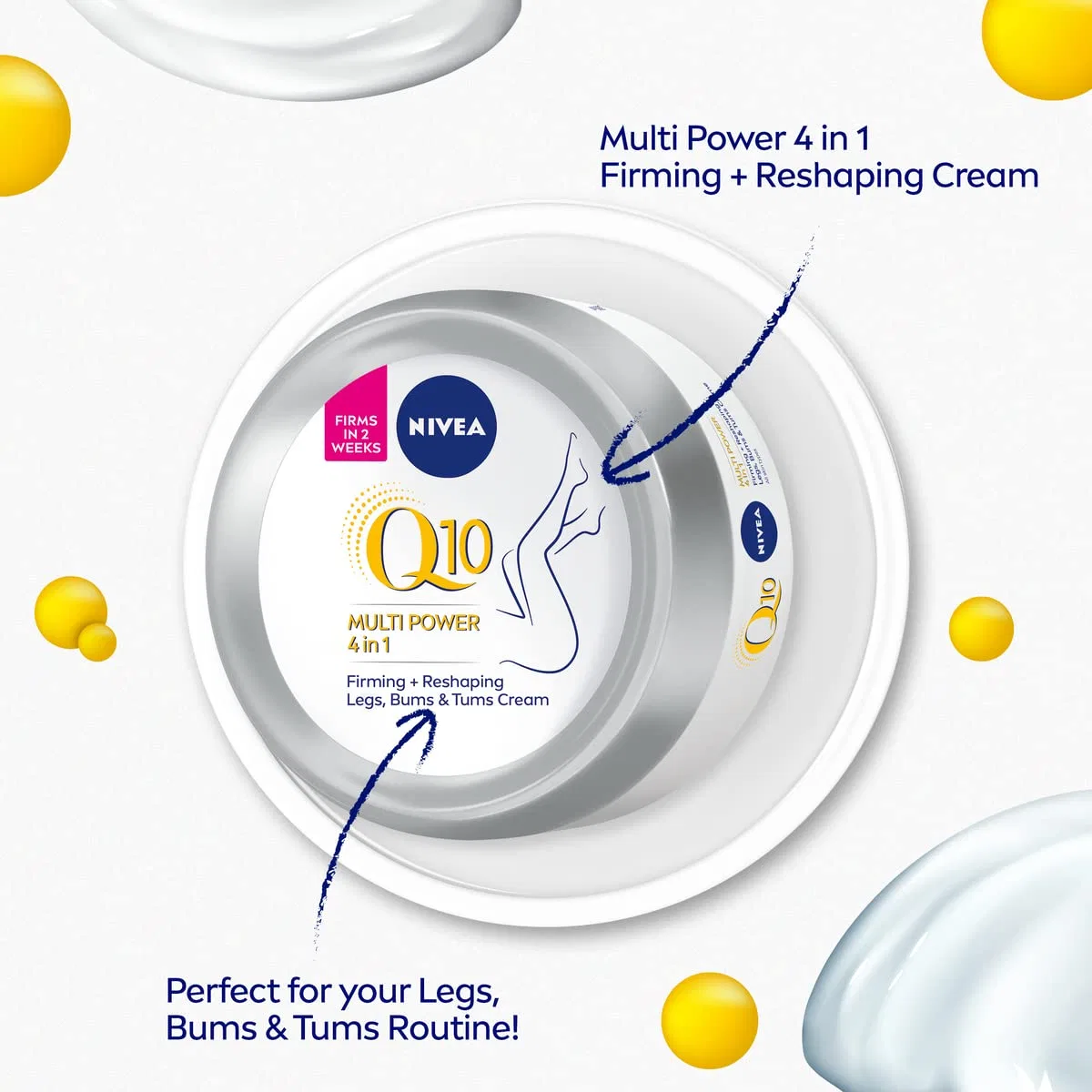 Крем для тела NIVEA Q10 Firming Body Cream, 300 мл — фото 3