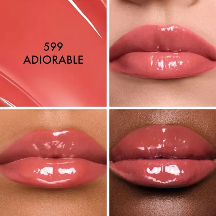 Блеск для губ в стике ультраблестящий увлажняющий Addict Glass Lipstick DIOR, 599 Adiorable — фото 3