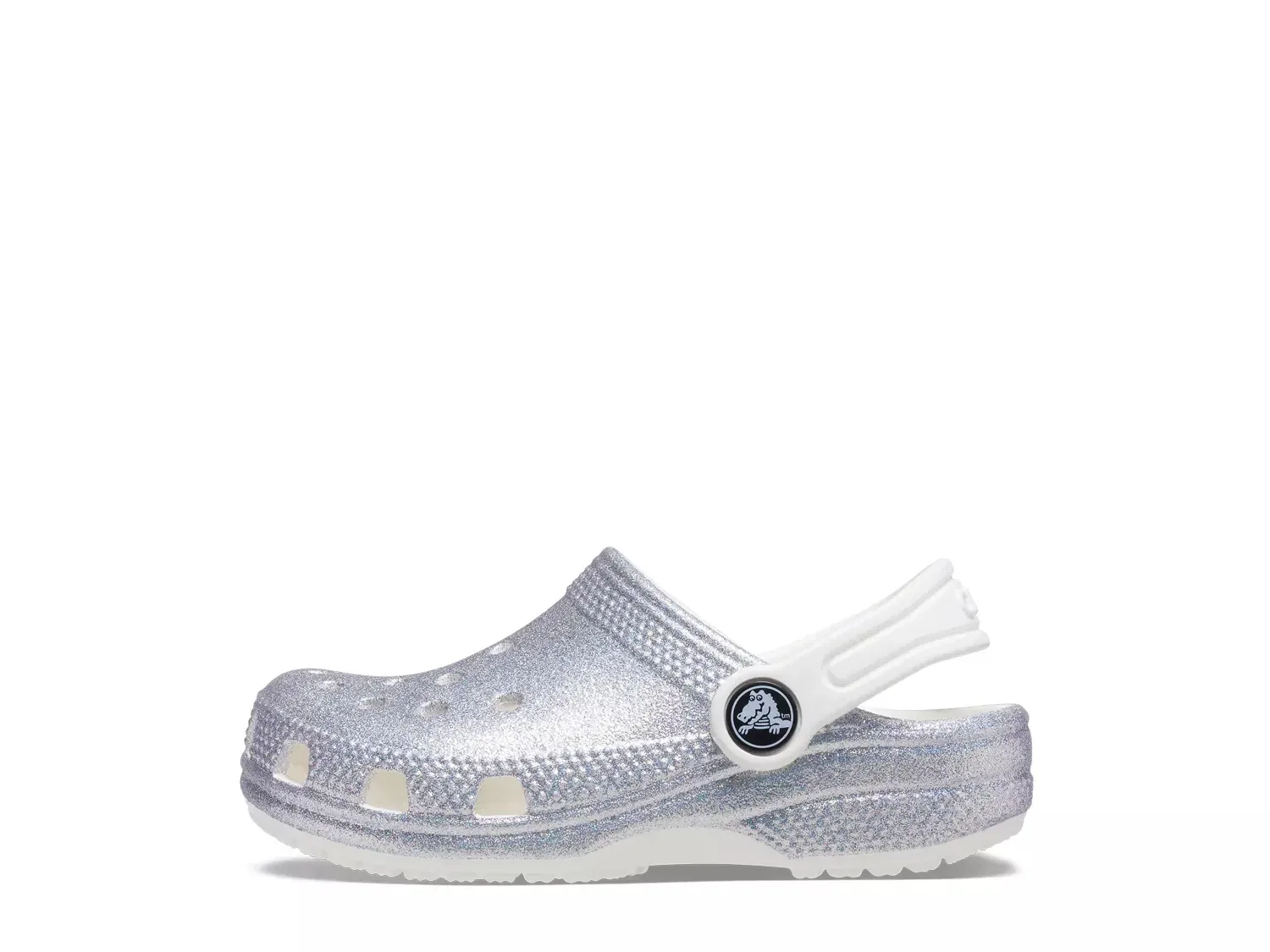 Сабо Glitter Clog, Crocs, цвет Iridescent — фото 3